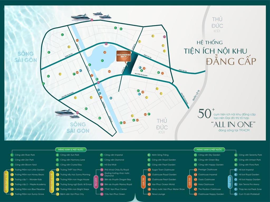Mở bán căn hộ vạn phúc có tttm trực diện hồ, sông, kênh, ngắm nhạc nước thanh toán 28 tháng 2.5%