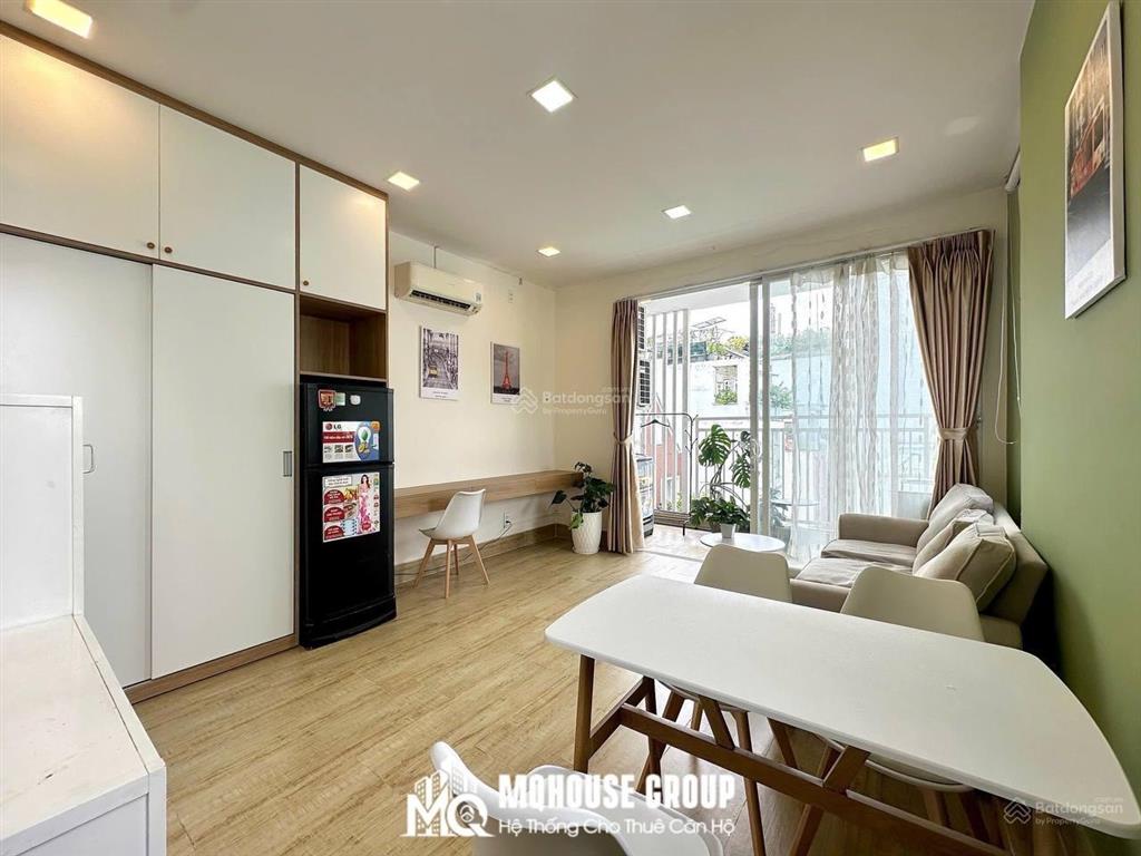 Studio ban công không gian xanh full nội thất