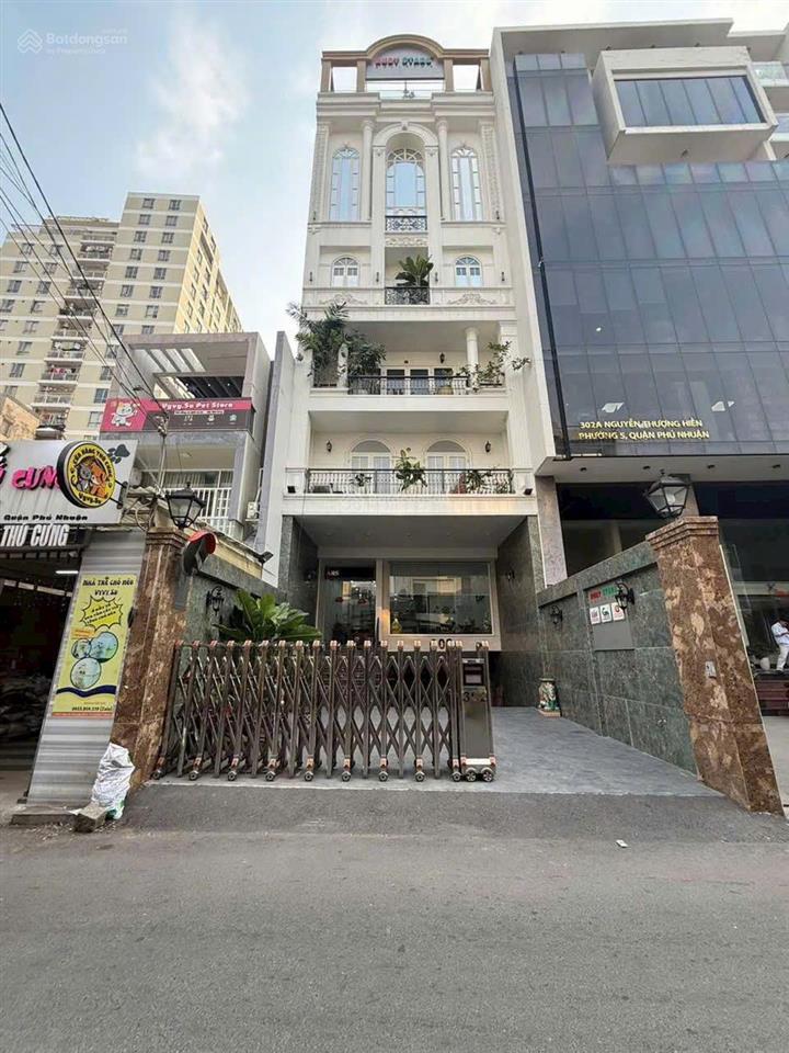 Bán nhà tòa nhà văn phòng nguyễn thượng hiền.q.phú nhuận.dt7.3 x 27m,hầm7 tầng,giá 70 tỷ