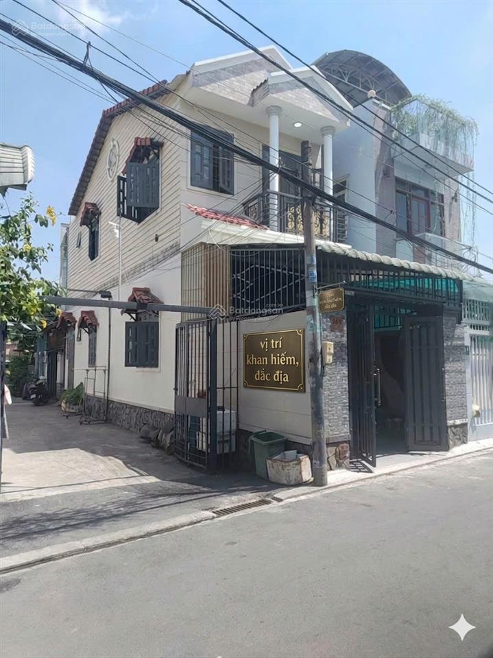 Bán nhà 2 tầng, lô góc, mặt tiền đường số, 2 ô tô tránh, p. bình trưng đông q2, giá chỉ 9.4 tỷ