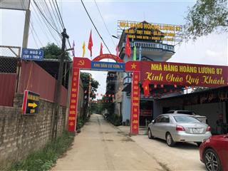 Bán đất 400m2 tại cụm 4 thôn 7, đường 21a, phú cát, quốc oai, 9,5 tỷ