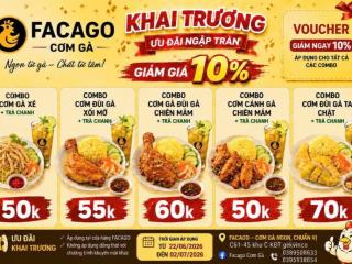 ĐẾN VỚI: FACAGO – CƠM GÀ NGON CHUẨN VỊ - TẠI DƯƠNG NỘI HN.  ĐẶT MÓN LH:0389508633 – 0395938654.