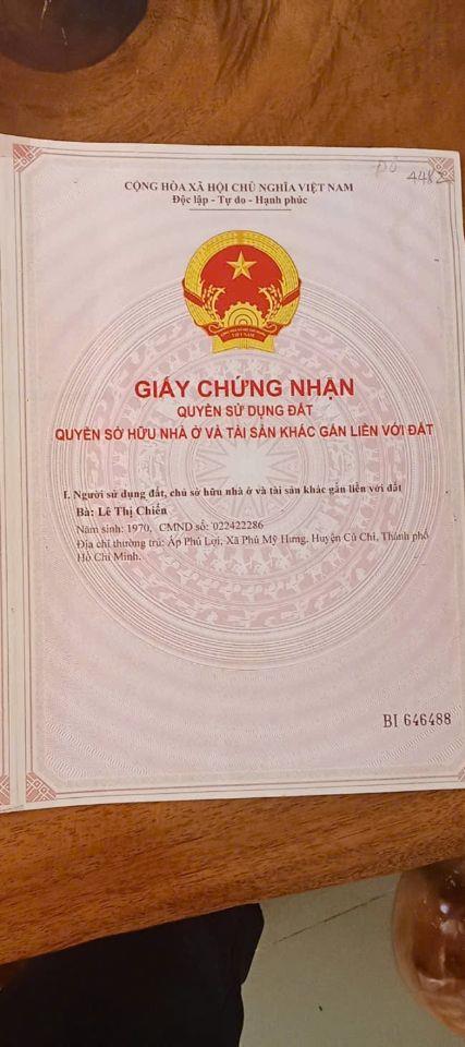 GIẢM GIÁ BÁN GẤP ĐẤT PHÚ MỸ HƯNG, CỦ CHI, TỪ 2.5 TỶ CHỈ CÒN 2.1 TỶ. LH:0918091655.