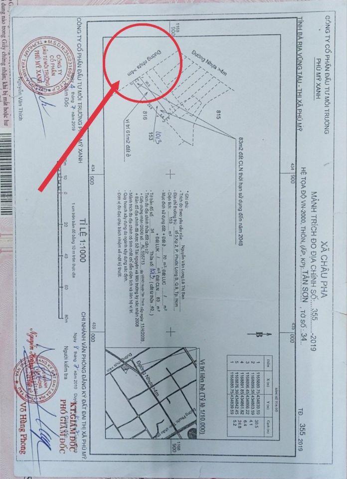 BÁN ĐẤT TẠI CHÂU PHA-TPHCM, DT 153M2 SHR 1,2TỶ. LH:0913976848 - A TOẠI (CHÍNH CHỦ)