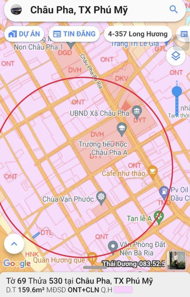 BÁN ĐẤT TẠI CHÂU PHA-TPHCM, DT 153M2 SHR 1,2TỶ. LH:0913976848 - A TOẠI (CHÍNH CHỦ)