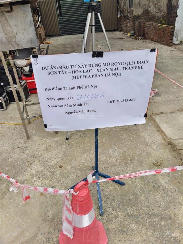 Rẻ hơn 400 triệu  bán rẻ lô đất 100m2 tại hòa lạc cần tiền trả lãi