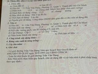 Chuyển nhương nhà quận 3  trần văn đang giá 0 đồng