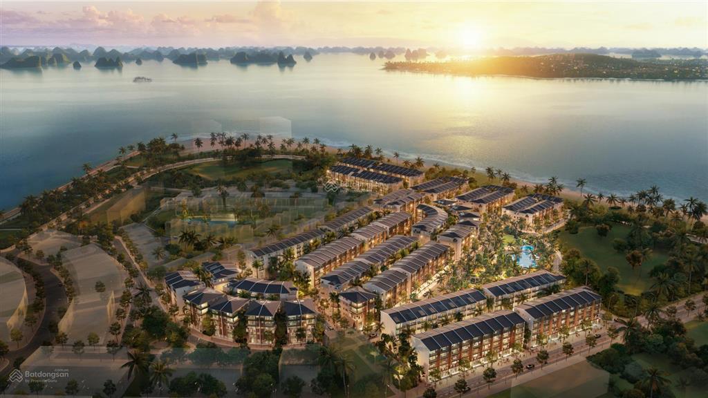 Biệt thự song lập ven biển trung tâm khu du lịch hạ long bên bờ di sản.