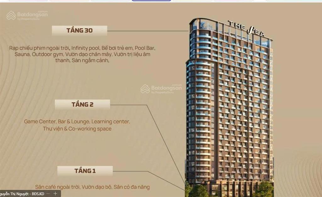 Bộ sưu tập giới hạn 100% sở hữu tầm nhìn trực diện biển dù bạn chọn căn hộ nào tại tòa the sea