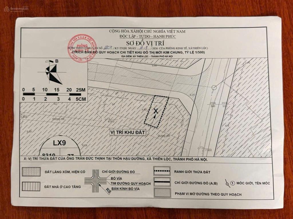 83,6m hậu dưỡng (kim chung) quốc lộ 5 8,1 tỷ