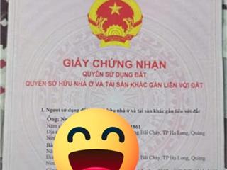 Bán nhanh lô đất đẹp rộng ngay trung tâm bãi cháy