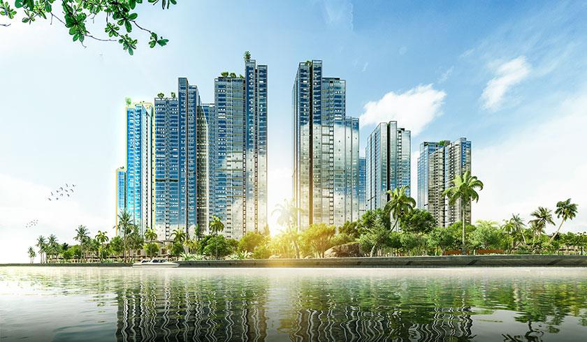 Sunshine sky city quận 7 giỏ hàng cđt căn 76m2 giá 5 tỷ full nội thất  xem nhà thực tế
