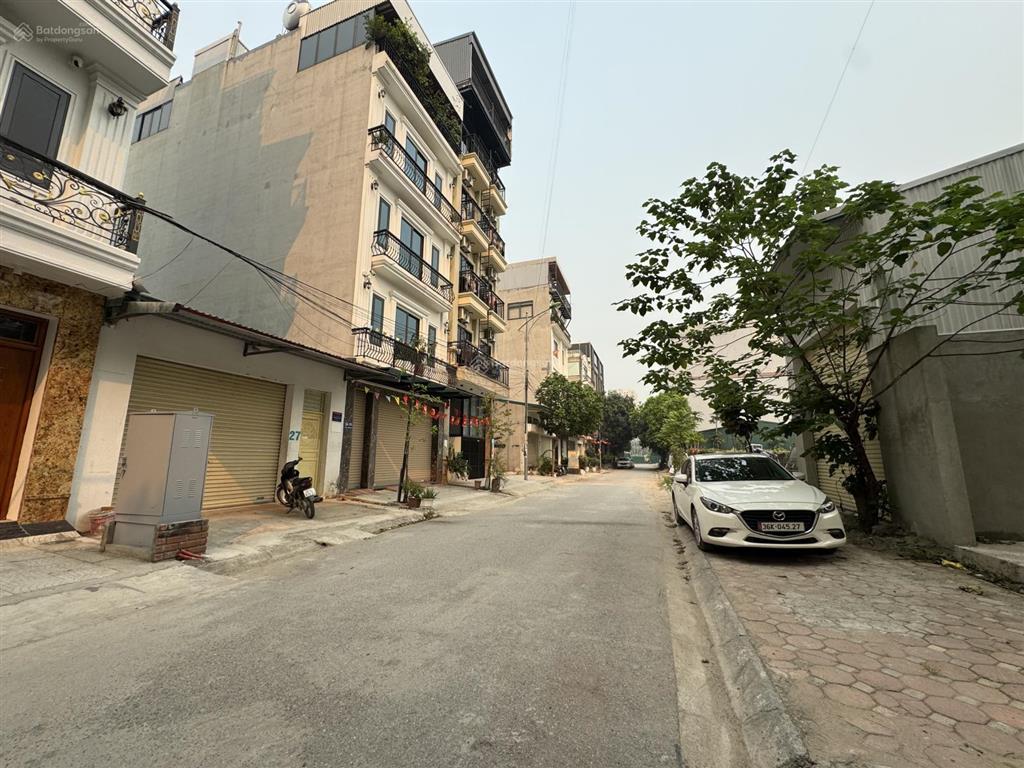 Bán đất tái định cư kiều mai , ô tô , vỉa hè , kinh doanh , 83m2 , 5,5 mặt tiền , 24,5 tỷ