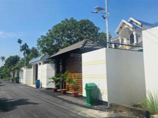 Đất 2 mặt tiền khu biệt thự nhà vườn trái cây nghỉ dưỡng 24tr/m2 .ngang 10m