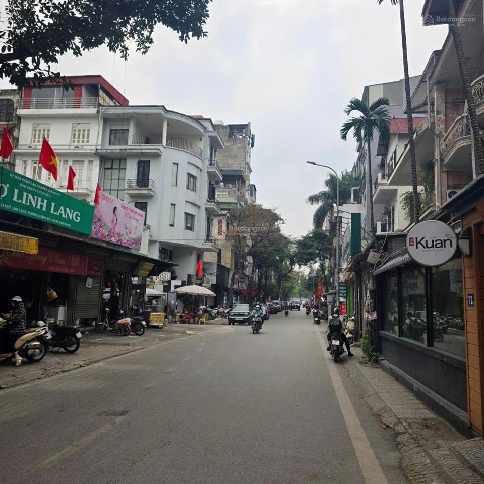 Mp linh lang ba đình dt 106 m x 10 tầng x mt 10.89 m x chỉ 68 tỷ