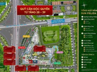 Quỹ căn độc quyền 1n  2n  3pn  4pn sun feliza suites cầu giấy giá tốt nhất thị trường