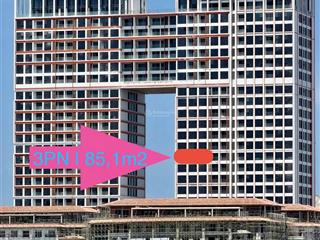 Sun ponte residence | căn góc 3br vip 91m view cầu rồng sông hàn đà nẵng
