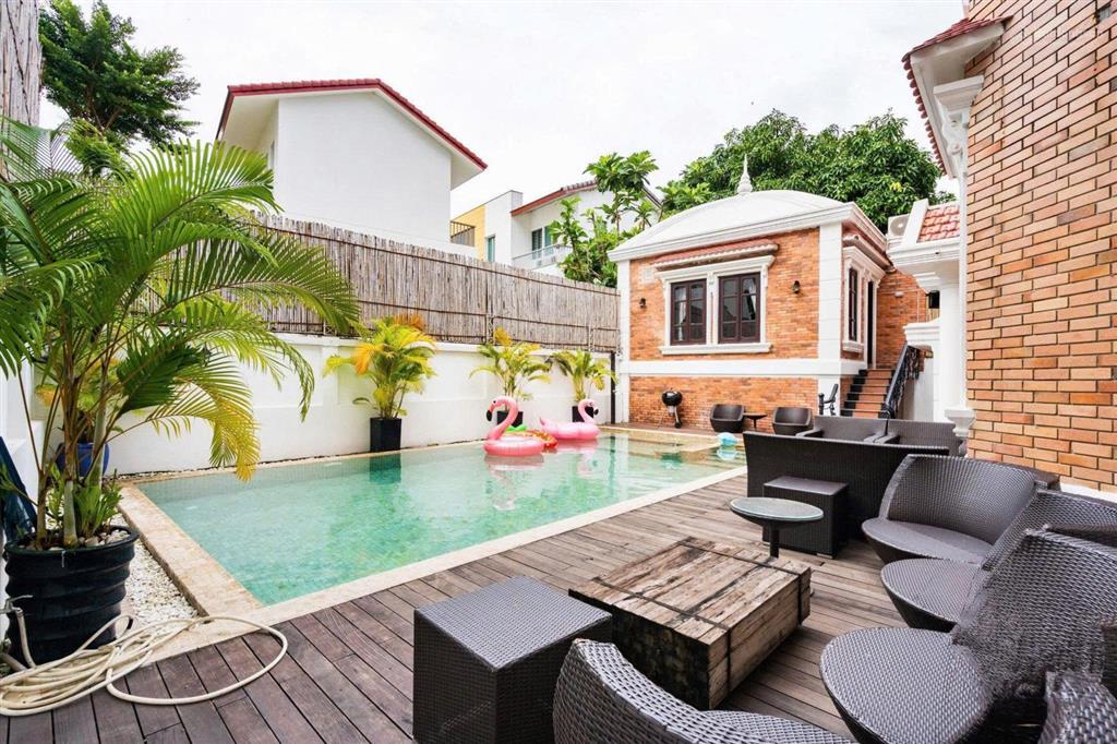 Villa đường nguyễn văn hưởng 7pn hồ bơi trung tâm thảo điền quận 2