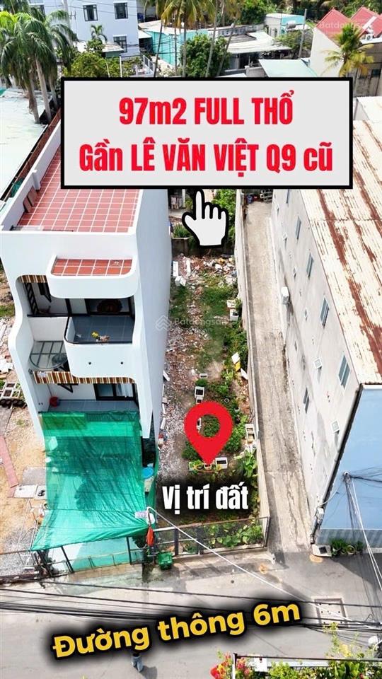 Chỉ 6 tỷ nhỉnh sở hữu ngay 97m2 đất thổ cư liền kề lã xuân oai xây dựng tự do