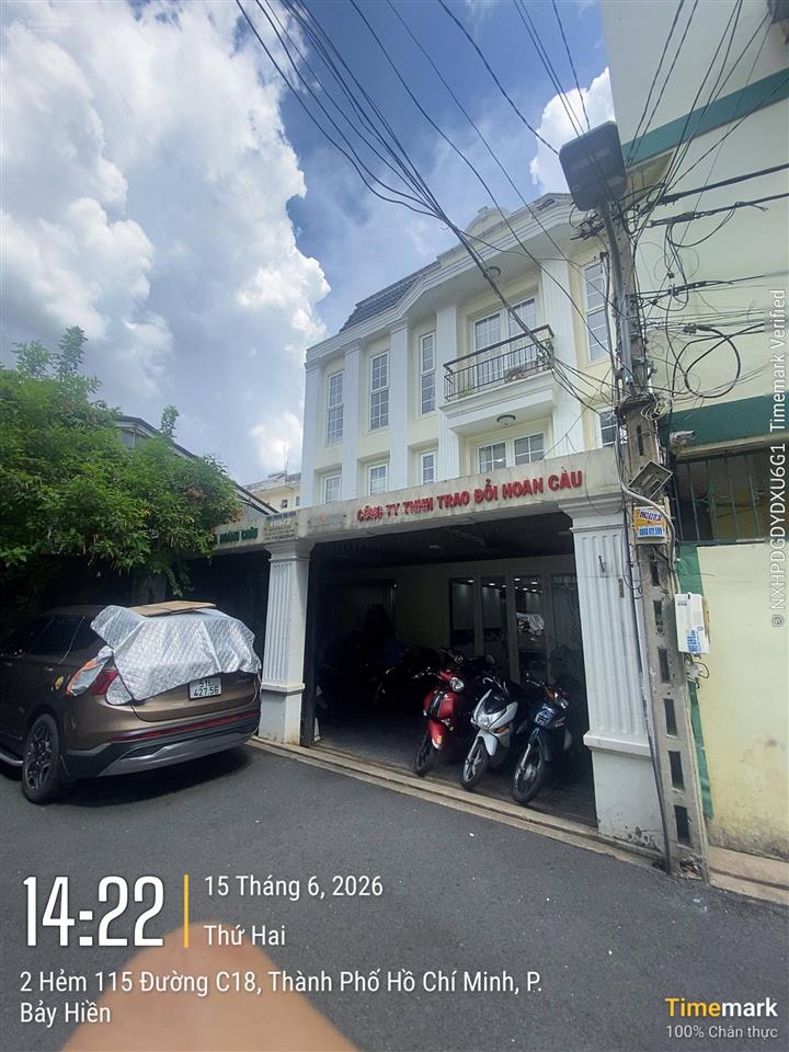 Dt khủng khu k300 (8,62 dài 16)  nối cộng hòa và hoàng hoa thám  giá 23,4 tỷ