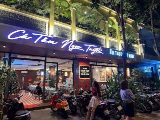 Bán đất tặng nhà hàng cực đẹp mặt tiền đường bùi thiện ngộ vcn phước hải 120tr/m2