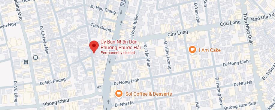Bán đất tặng nhà hàng cực đẹp mặt tiền đường bùi thiện ngộ vcn phước hải 120tr/m2
