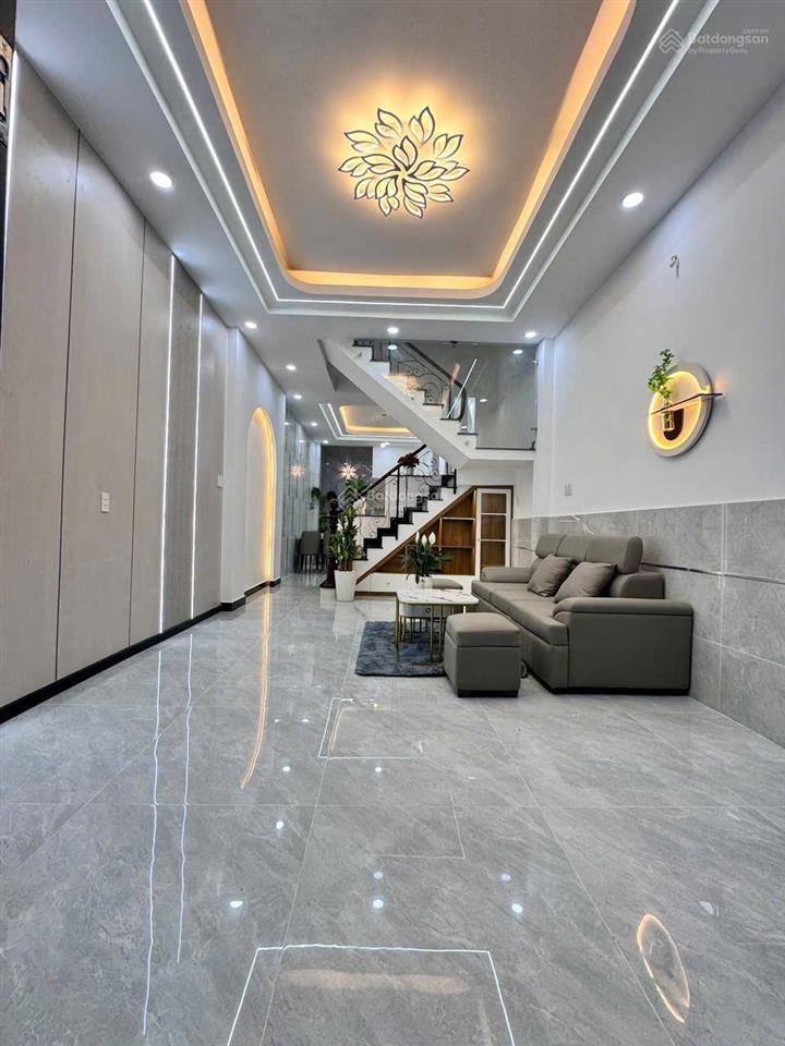 Hẻm xe hơi 7m  hương lộ 2  4 tầng 4pn  không lộ giới  tặng full nội thất  nhỉnh nhẹ 6 tỷ.