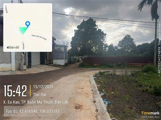 Bán đất gần chùa phổ hiền, 1,4 tỷ, 115m2, đường y wang, xã ea kao, tp buôn ma thuột, đắk lắk