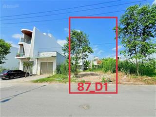 Bán nền vị trí đẹp trục chính d1  kdc hồng loan 6a (đối diện dãy shophouse)