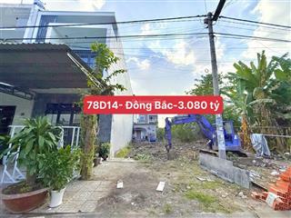 Bán nền giá rẻ nhất khu duy nhất 1 nền d14, kdc hồng loan