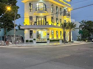 Bán nhà mới góc 2 mặt tiền d14 d17, kdc hồng loan (có thang máy)