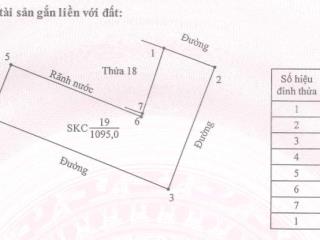 Bán đất trung tâm hoa lư 1.095m², vị trí đẹp, khai thác đa công năng