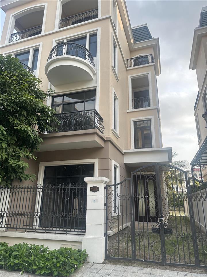 Bán biệt thư song lập đảo ngọc trai, dt 160m2, 4 tầng tổng 377m2 sàn, hướng sông tn, chỉ 33ty9