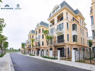 Bán biệt thư song lập đảo ngọc trai, dt 160m2, 4 tầng tổng 377m2 sàn, hướng sông tn, chỉ 33ty9