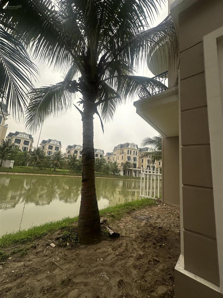Biệt thự đảo ngọc trai, ocp2, dt142m2, mt8m, hướng nhà đn, view sông tb, nhà 4.5tang320m2 sàn.32ty