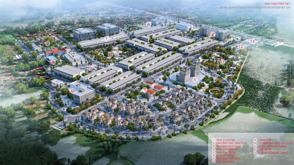 Cơ hội đầu tư "vàng"  lô góc đẹp dãy om04 dự án việt yên riverside, giá bán nhanh