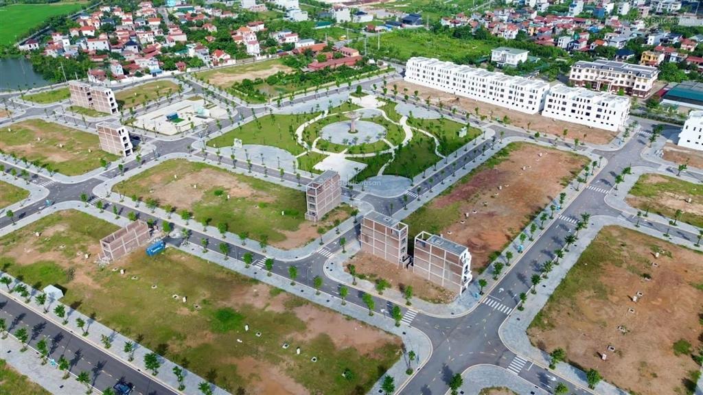 Lô view trực diện công viên trung tâm việt yên riverside, dt95m2, mt5m, an cư, đầu tư cực đỉnh