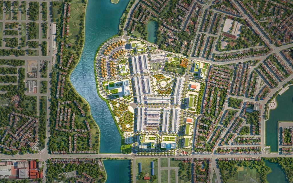 Lô view trực diện công viên trung tâm việt yên riverside, dt95m2, mt5m, an cư, đầu tư cực đỉnh
