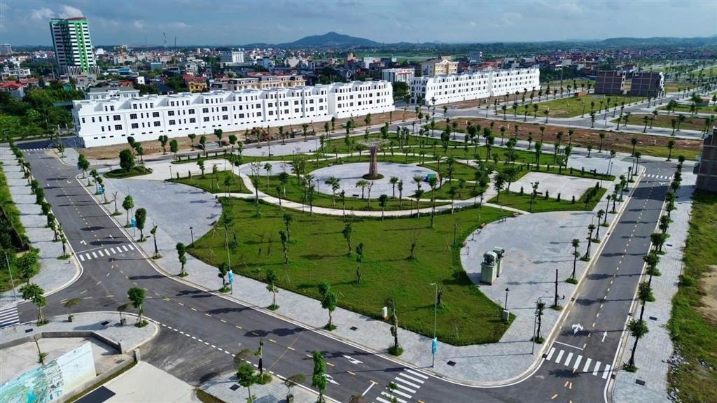 Bán lô góc lk 154m2 mặt tiền 7.5m 2 mặt thoáng hướng tn, đường 22.5m việt yên riverside giá tốt