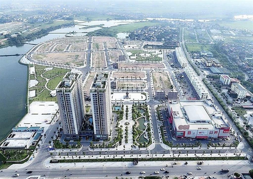 Bán lô góc lk 154m2 mặt tiền 7.5m 2 mặt thoáng hướng tn, đường 22.5m việt yên riverside giá tốt