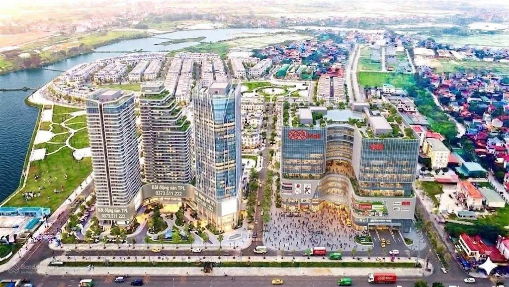 Bán lô góc lk 154m2 mặt tiền 7.5m 2 mặt thoáng hướng tn, đường 22.5m việt yên riverside giá tốt