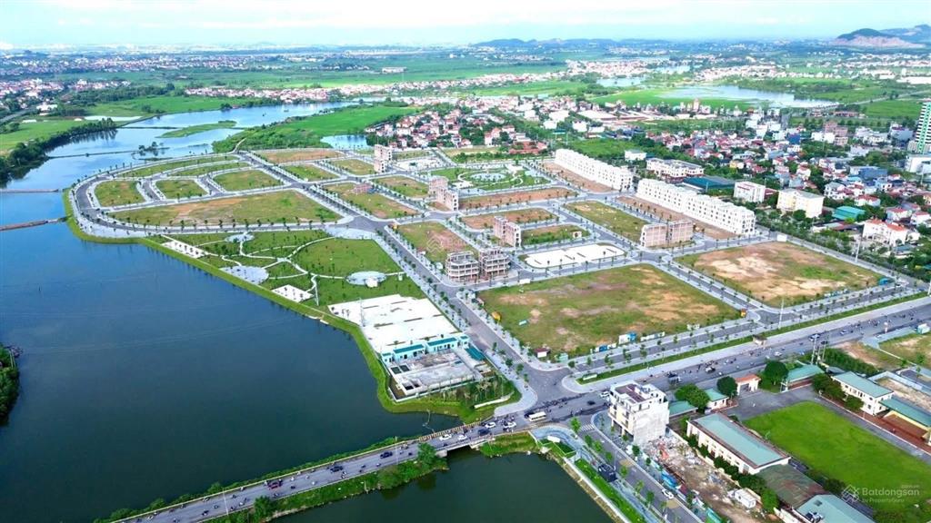 Lô góc ngã 4 đường 22m vs đường 18m  việt yên riverside, mặt tiền 7m cực đẹp, giá đầu tư nhanh