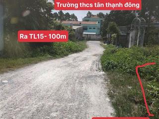 Lô đất 5x30m thổ cưkdc hiện hữushr. ngay trường thcs ttđ2 đường tl15