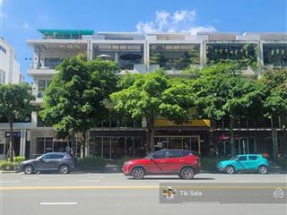 Cho thuê shophouse, nhà phố 155m2 mặt tiền đường nguyễn cơ thạch, mặt bằng hoàn thiện đẹp.
