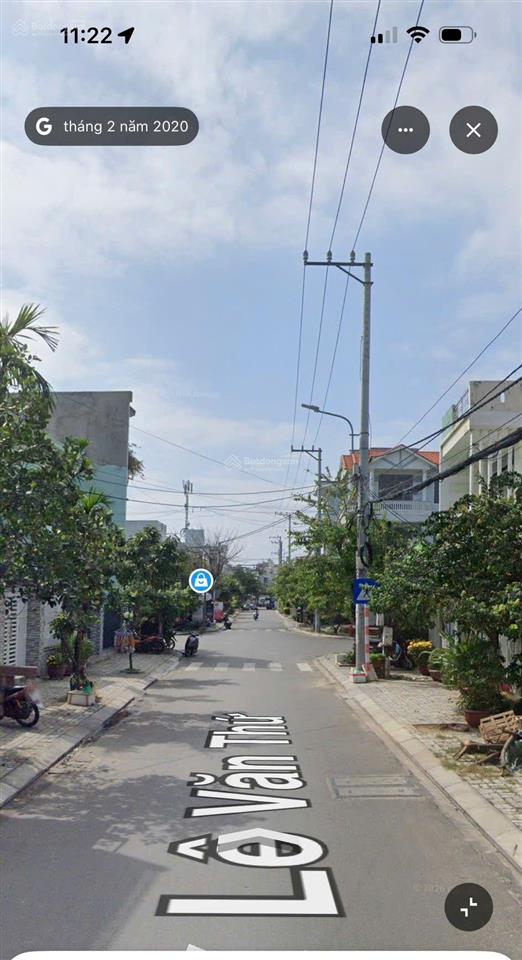 Bán đất tặng nhà 158.4m đươg lê văn thứ, sơn trà ttâm biển  vị trí ttâm biển đắc địa giá chi 18t6