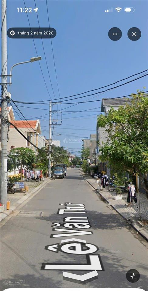 Bán đất tặng nhà 158.4m đươg lê văn thứ, sơn trà ttâm biển  vị trí ttâm biển đắc địa giá chi 18t6