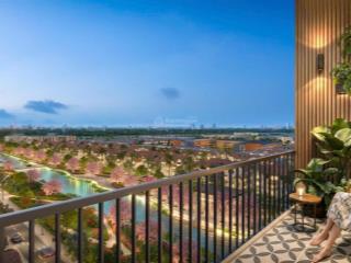 Em có căn hộ áp góc tầng 6 view trục đại lộ hoa nổi bật