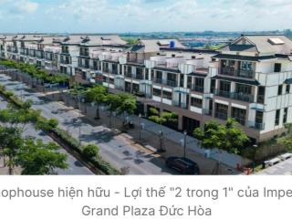 Nhà phố liền kề mặt tiền đường 3/2 khu dự án imperia grand plaza 