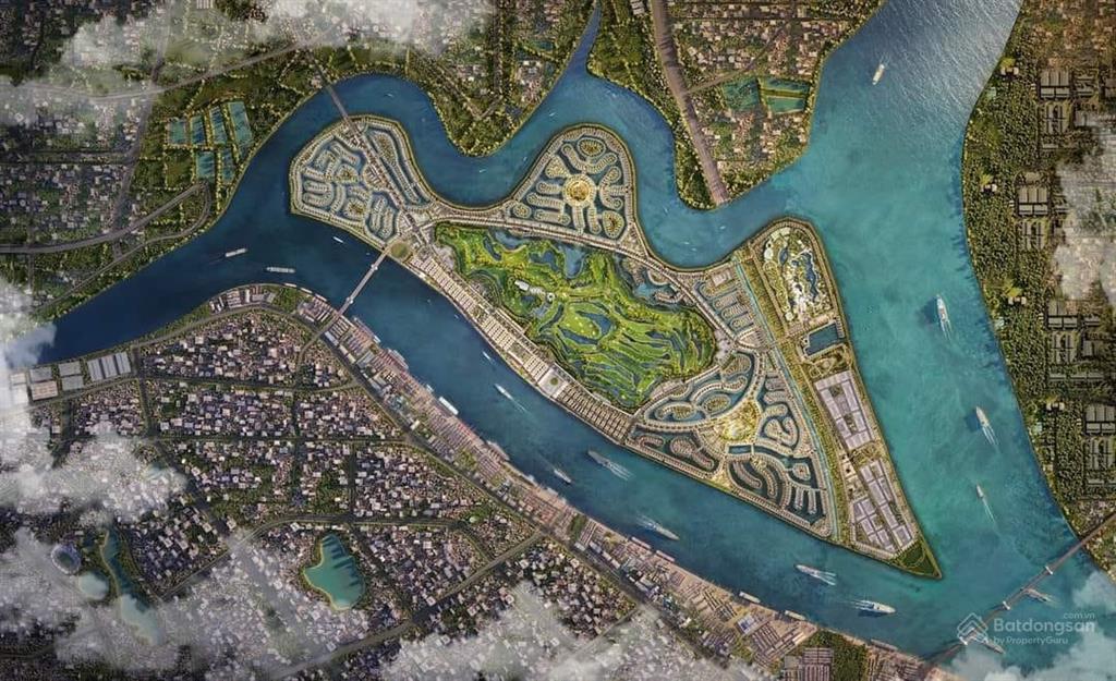 Siêu phẩm ven sông  sống nghỉ dưỡng ngay giữa lòng đảo vua tại vinhomes royal island