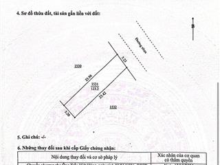Bán đất mặt tiền đường nhánh DH2, đường 7,5m, lề 4m, sổ hồng, đất ở